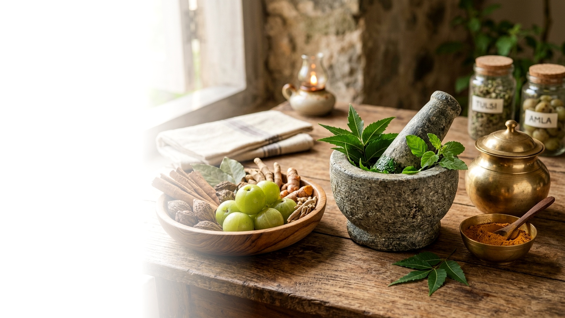 Learning from the
roots of Indian medicine.